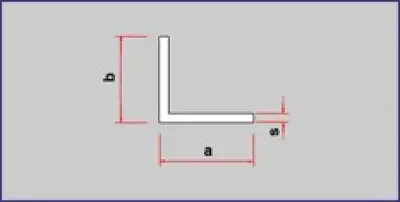 LAJ PVC L 50X50 2,7m