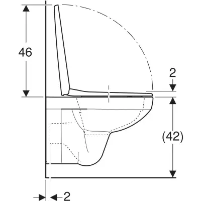 WC ŠOLJA KONZ+DAS SELNOVA SQ.