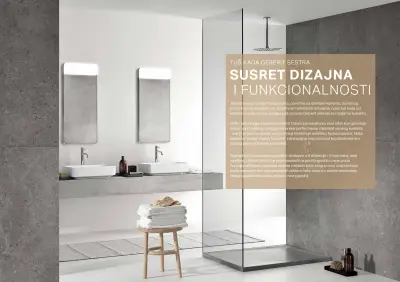 TUŠ KADA SESTRA 120X80 BELA