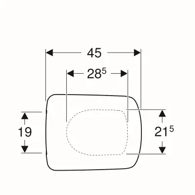 WC DASKA SELNOVA SQUARE SC/TF