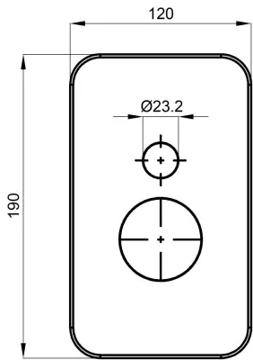 ROZETNA+RUČICA INFINITY 12250