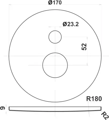 ROZETNA+RUČICA FRESH 12260