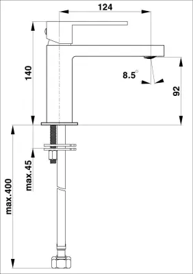 SQ BAT.LAVABO 00057B