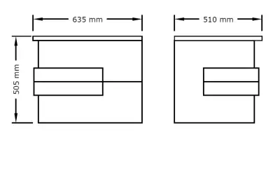 ORMARIĆ IDEA 60 DD ANTRACIT
