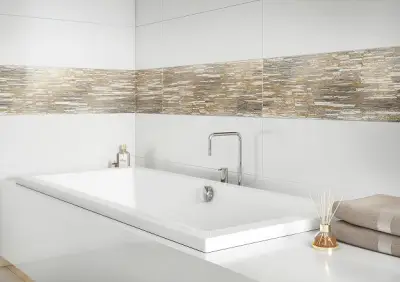 WHITE GLOSSY 29X89 0,77M2