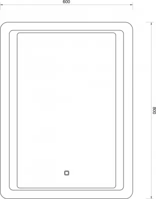 OGL.H-158 60X80 LED+TOUCH