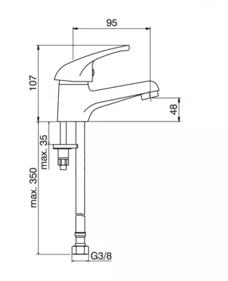 EKONOMIK BAT.LAVABO 3112