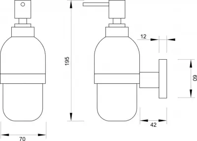 M C-12-12 DOZER ZA TEČNI SAP.