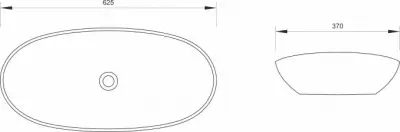 LAVABO NAD.325X370X155 7030