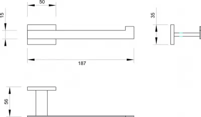 M 20733 DRŽAČ TOALET PAPIRA