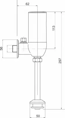 BAT.SENZORSKA ZA PISOAR 303MX