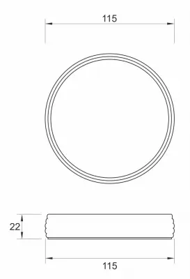 M C7503 DRŽAČ SAPUNA