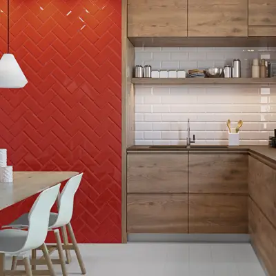 ROJO BISELADO BRILLO 10X20 1