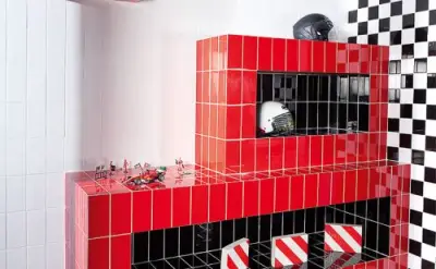 ROJO BISELADO BRILLO 10X20 1