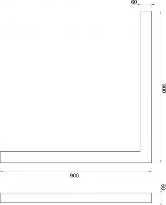 POSTOLJE ZA TUŠ KAB.C-10-9090B