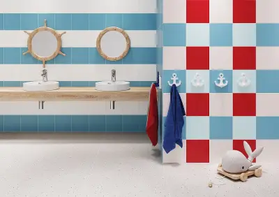 MONOBLOCK WHITE GLOSSY 20X20 1