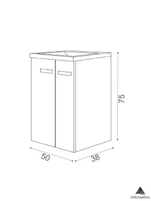 ORMARIĆ EURIDIKA 50 L