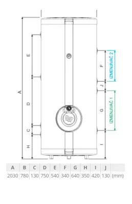 BOJLER TERMORAD BT-500SIB-270D
