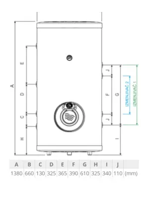 BOJLER TERMORAD BT-200SIB80+50