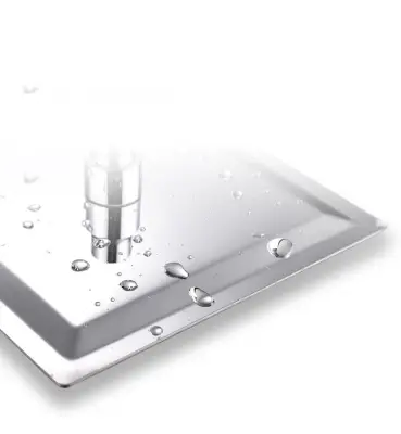 TUŠ RUŽA INOX 200X200 R-022