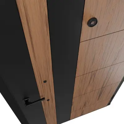 VRATA SIGUR.BM-100 L950 BRAON