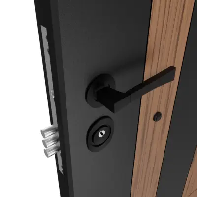 VRATA SIGUR.BM-100 L950 BRAON