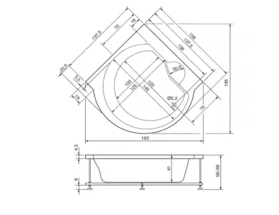 KADA MARTA 150X70 HI-AE