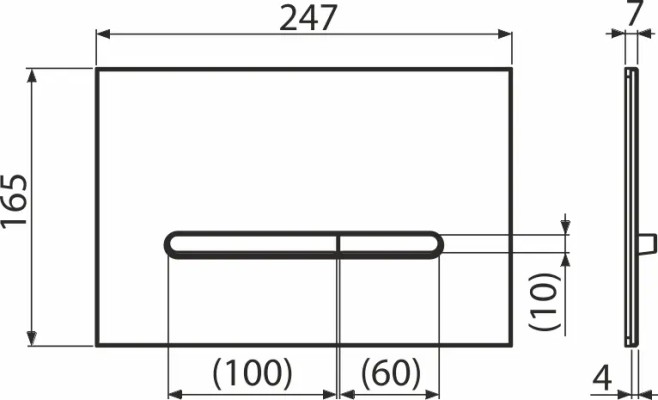 TASTER ALCA PLAST RAY-GL1200