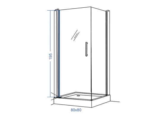 PAR.IDEAL 8003 80X80X195 6mm