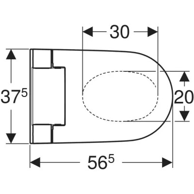 WC ŠOLJA KONZ.ALBA AQUACLEAN