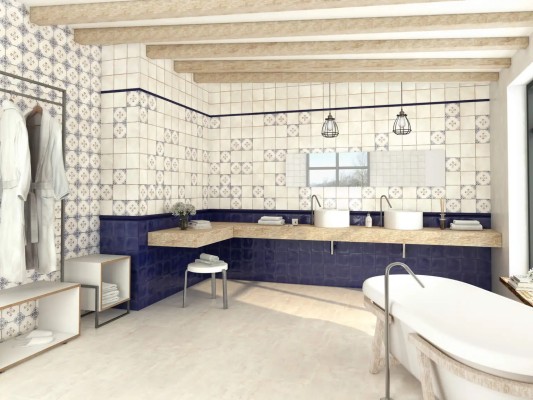 RACINE BLANCO 15X15 1m2