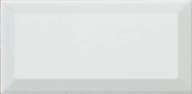 BISELADO BLANCO BRILLO 7,5X15