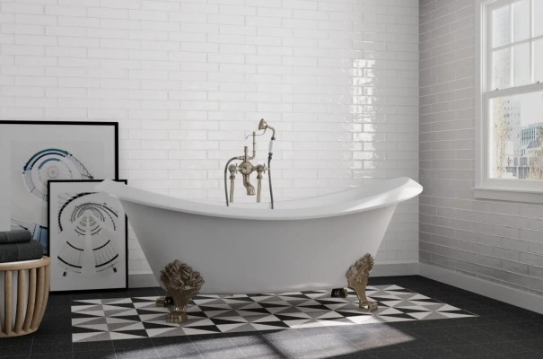 ARTISTIC GRIS BRILLO 7,5X30