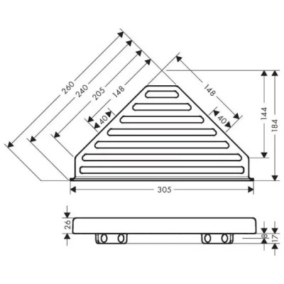 POLICA UGAONA BRONZA 41741140