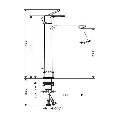 REBRIS S BAT.LVB.V250 72580000