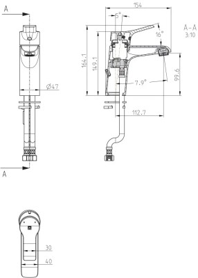LINO BAT.LAVABO 00095