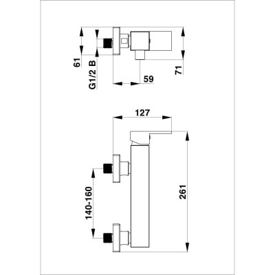 SQ BAT.TUŠ KADA 00494B