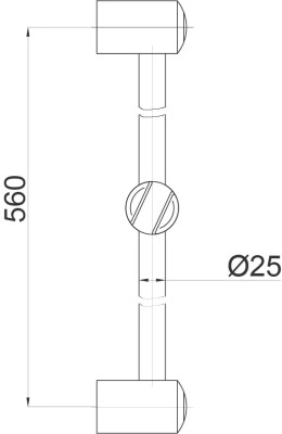 KLIZNA ŠIPKA FRESH HROM 12651