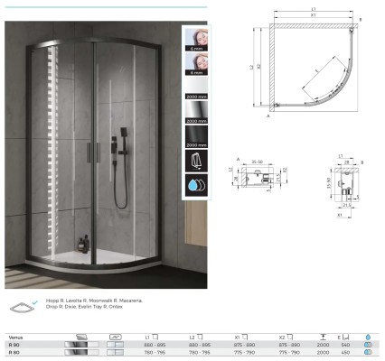 PAR.TKP 90 VENUS S/1SIL 660510
