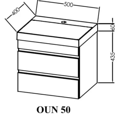 ORMARIĆ NAOMI OUN 50 DD 546000