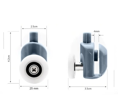 TOČKIĆI ZA TUŠ KABINE LUX 2 D