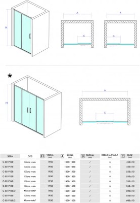 VRATA ZA PAR.C-02-P160