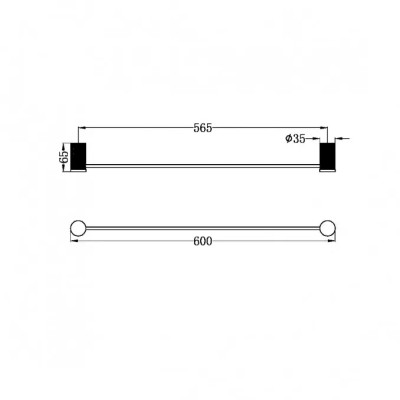 M C-03-353MC DRŽAČ PEŠKIRA 600