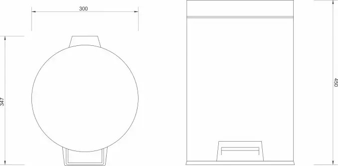 KANTA ZA ĐUBRE OKRUG.20L 020-0