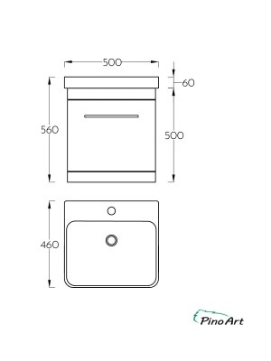 ORMARIĆ LUXOR 50V DD 0744