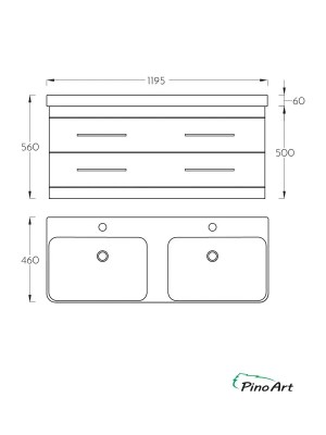 ORMARIĆ LUXOR 120F DD