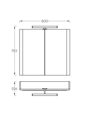 ORMARIĆ SOFT ART 80 GD 0847