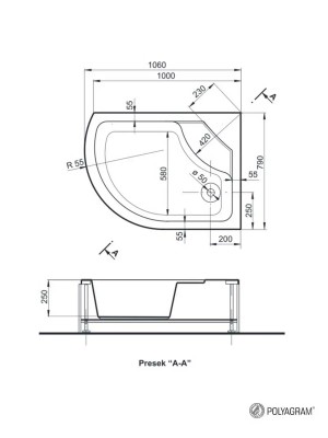 POLY KADA ELENA 110x80 D KPL.