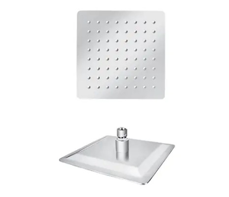 TUŠ RUŽA INOX 200X200 PTRUSP15