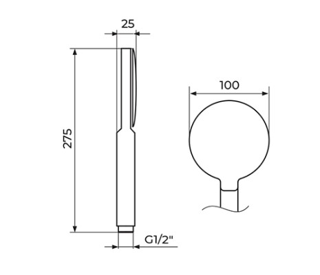 TUŠ RUČICA ONE PTREC8